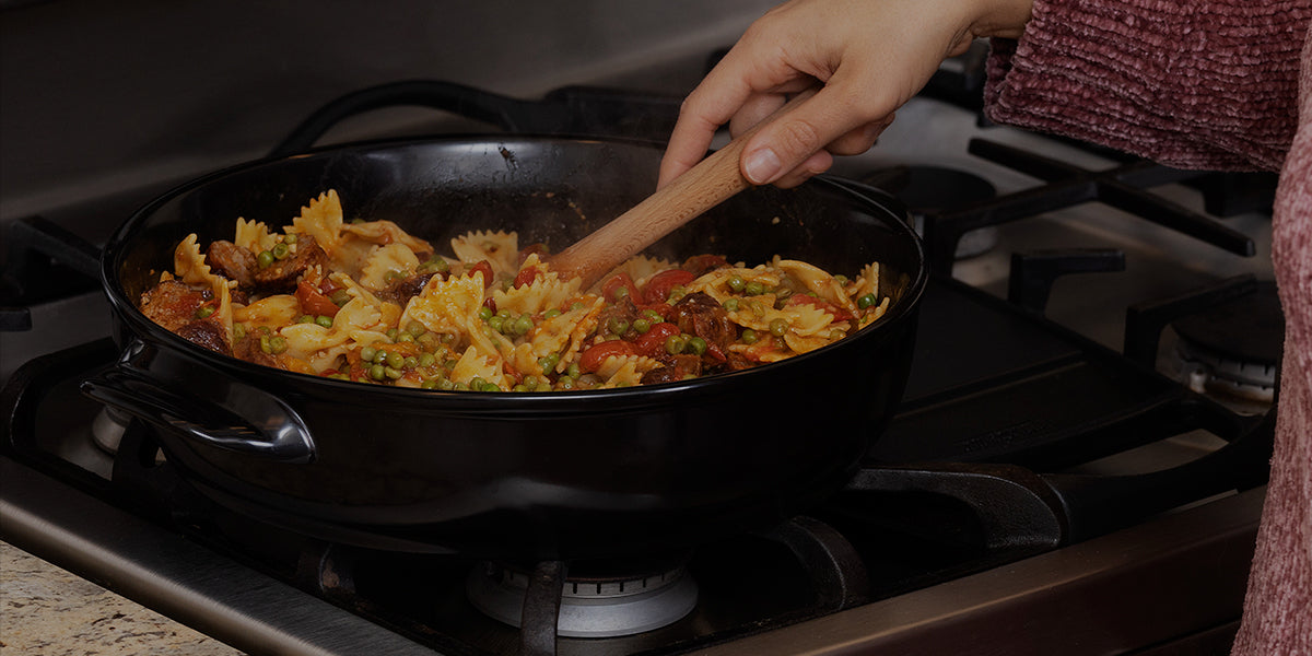 Can you use metal utensils on ceramic pans?