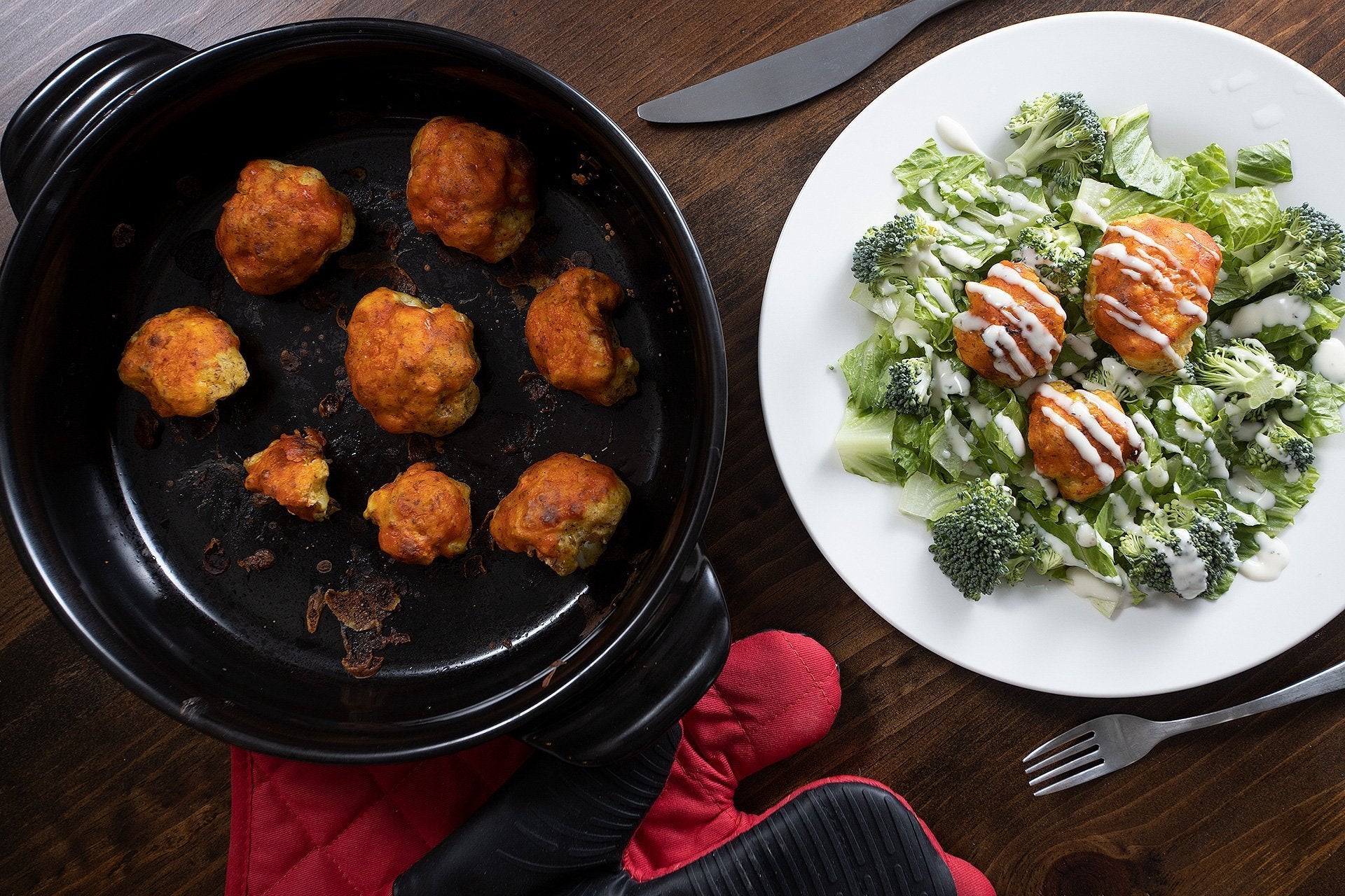 Cauliflower Buffalo Wings | Xtrema Ceramic Cookware | Xtrema Pure Ceramic Cookware