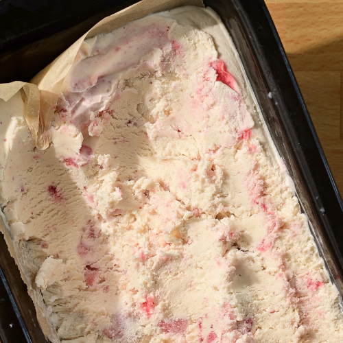 No Church Strawberry Ice Cream | Xtrema Pure Ceramic Cookware