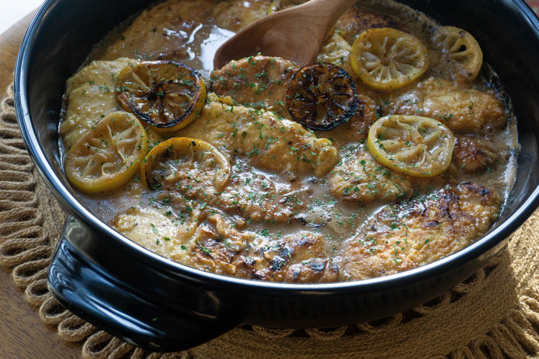 Zesty Chicken Francese Xtrema Pure Ceramic Cookware