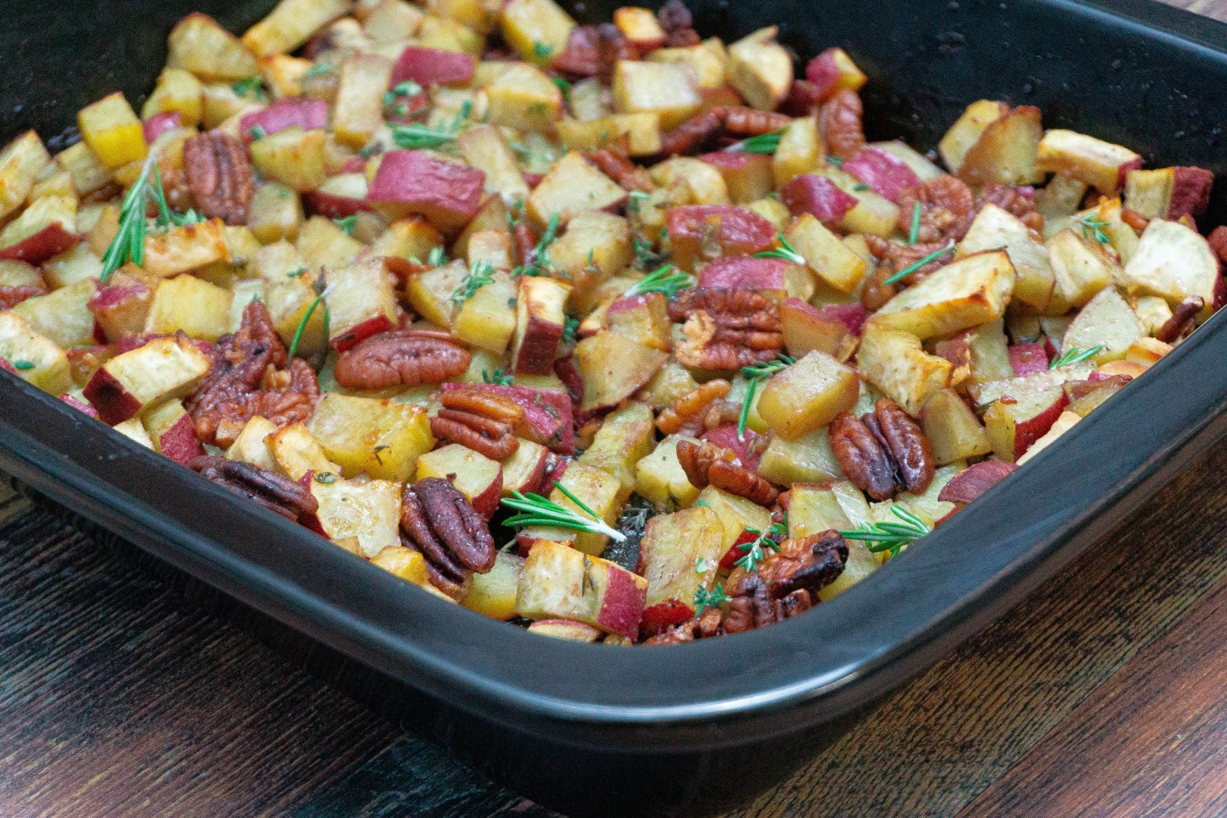 Honey Glazed Japanese Sweet Potatoes | Xtrema Pure Ceramic Cookware