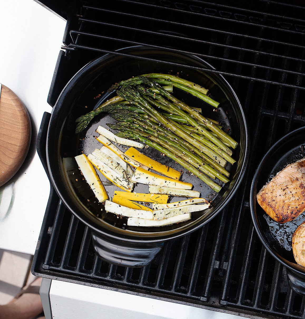 Grilled Asparagus and Squash Medley | Xtrema Pure Ceramic Cookware