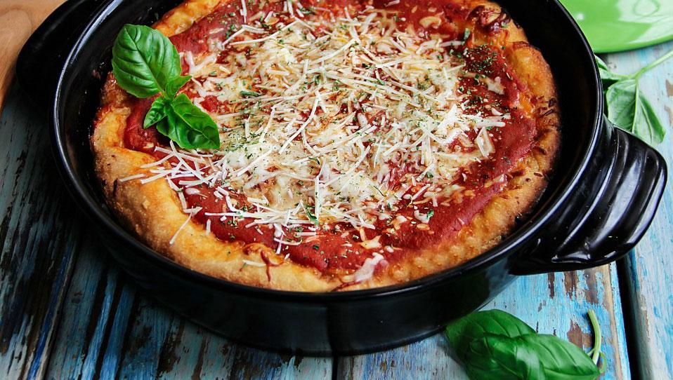 Deep Dish Pizza Recipe | Xtrema Pure Ceramic Cookware