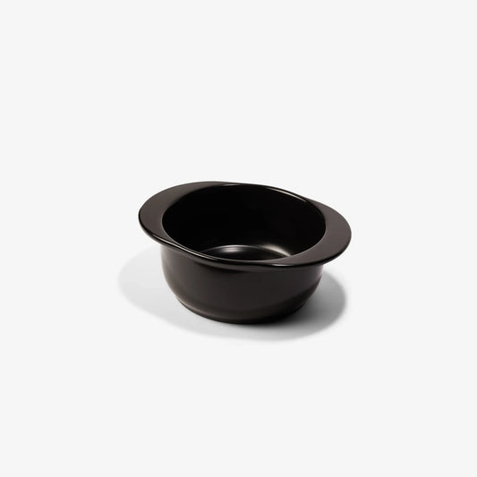 Professional Xtrema pure ceramic bowl in matte black finish against a white background.