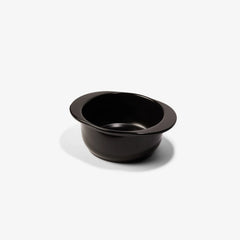 Professional Xtrema pure ceramic bowl in matte black finish against a white background.