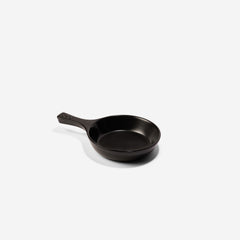 Xtrema pure ceramic skillet in matte black isolated on a white background