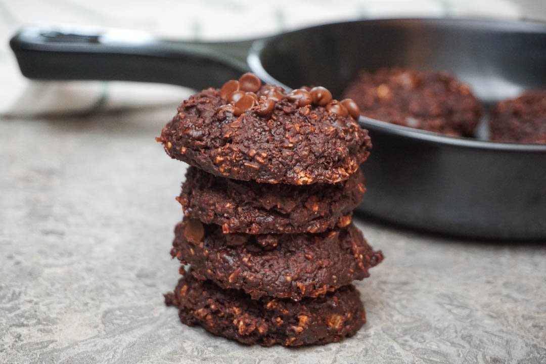 Double Chocolate Oat Cookies