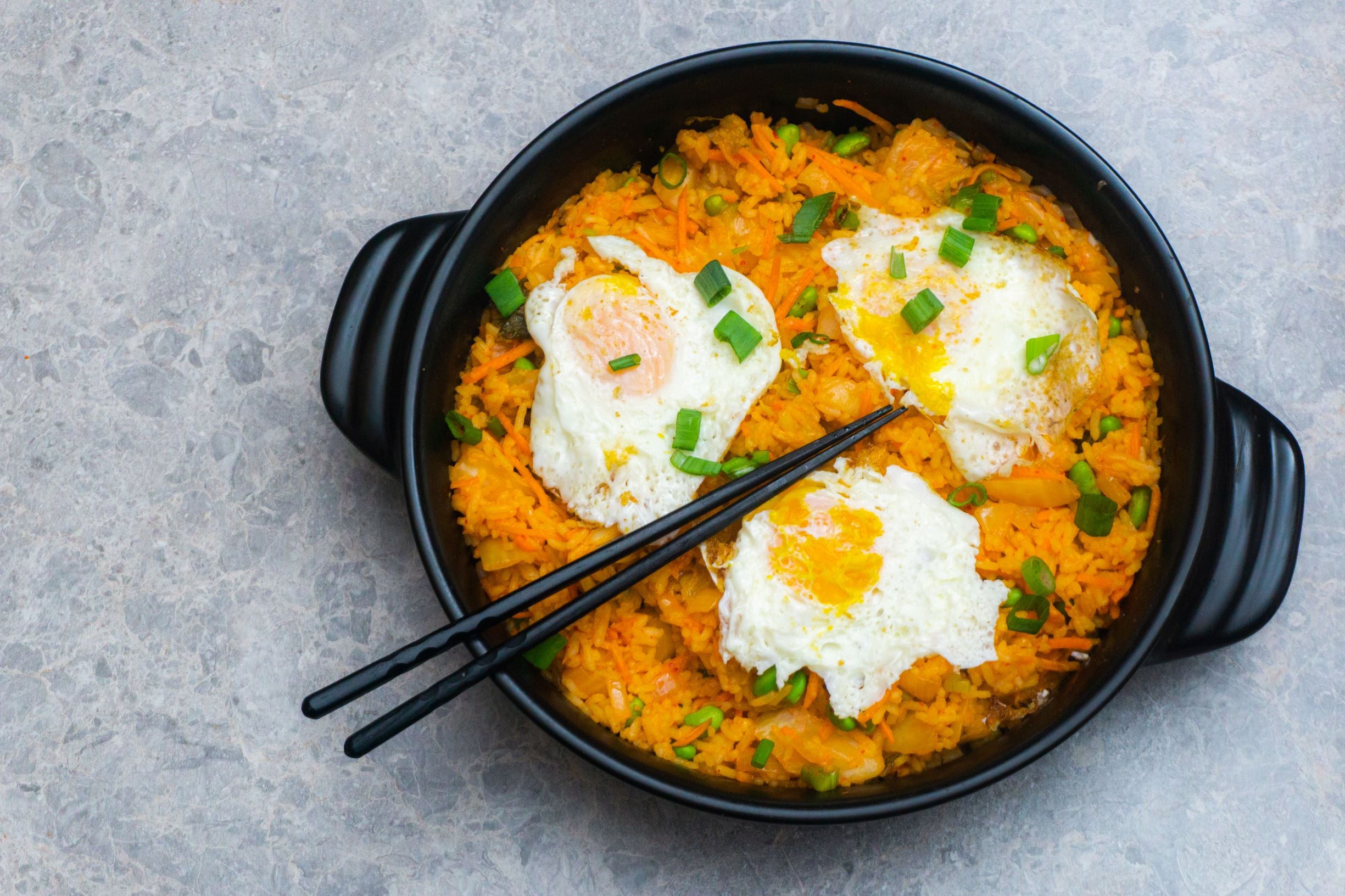 Colorful Kimchi Fried Rice | Xtrema Pure Ceramic Cookware