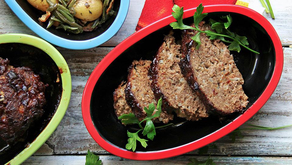 BBQ Meatloaf Recipe Xtrema Pure Ceramic Cookware