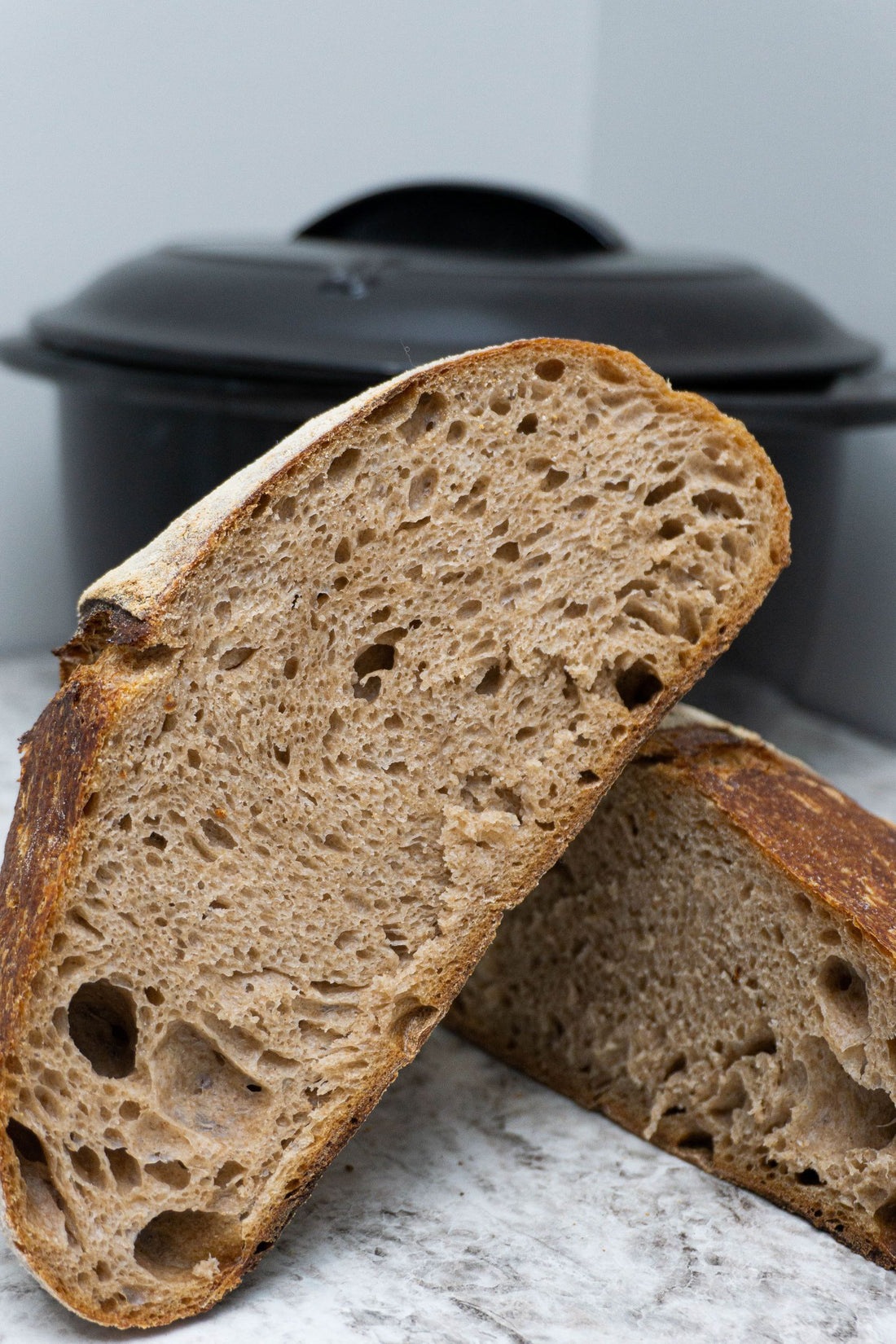 Whole Wheat Artisan Sourdough Loaf