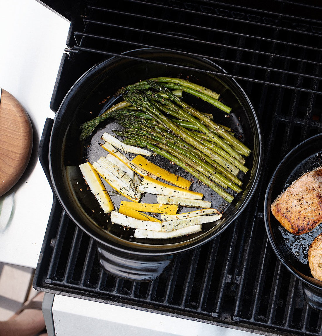 Grilled Asparagus and Squash Medley