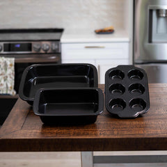 xtrema holiday baker's bundle - muffin pan - loaf pan - baking dish