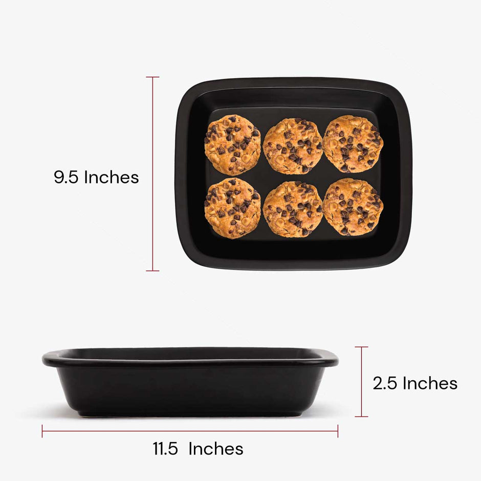 Ceramic Rectangular Baking Dish | Xtrema Bakeware | Xtrema Pure Ceramic ...